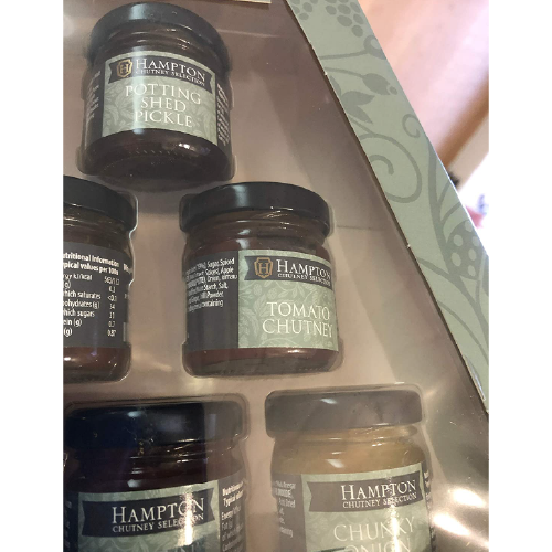 Hamptons chutney & pickle gift set
