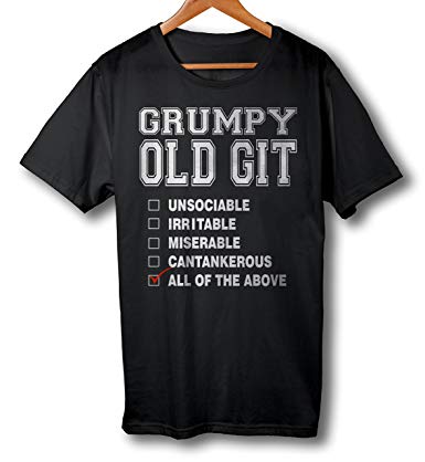 Grumpy old git tee