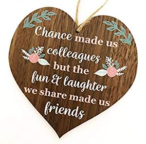 Leaving Work wooden hanging plaque