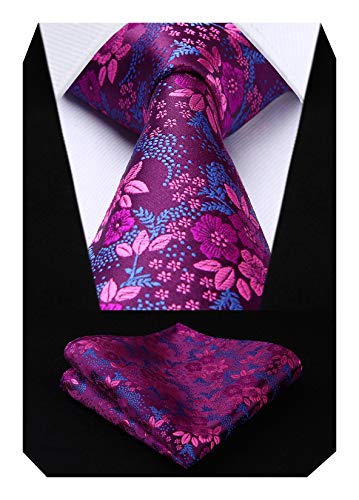 floral patterned tie set